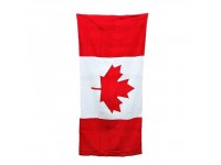 Serviette de plage drapeau du Canada
